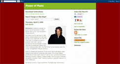 Desktop Screenshot of musicpowerr.blogspot.com