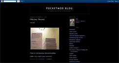 Desktop Screenshot of pocketmodblog.blogspot.com