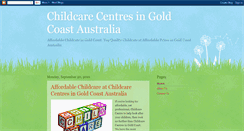 Desktop Screenshot of childcarecentresingoldcoast.blogspot.com