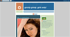 Desktop Screenshot of girls-gossip-group.blogspot.com