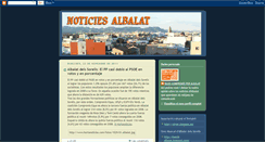 Desktop Screenshot of noticiasalbalat.blogspot.com