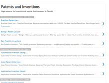 Tablet Screenshot of patent-invention.blogspot.com