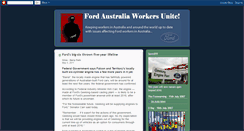 Desktop Screenshot of fordworkers.blogspot.com