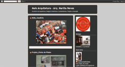 Desktop Screenshot of maisarquitetura.blogspot.com