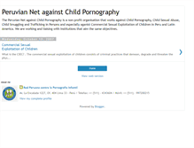 Tablet Screenshot of nochildpornographycsec.blogspot.com