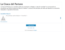 Tablet Screenshot of lacloacadelpantano.blogspot.com