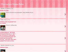 Tablet Screenshot of flavouries09.blogspot.com