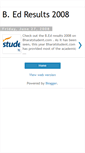 Mobile Screenshot of bedresults.blogspot.com
