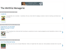 Tablet Screenshot of mirthful-menagerie.blogspot.com