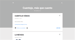 Desktop Screenshot of cuentojo.blogspot.com