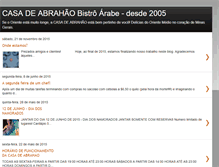 Tablet Screenshot of casadeabrahao.blogspot.com