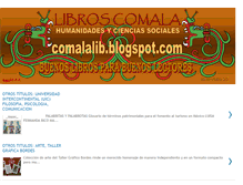 Tablet Screenshot of comalalib.blogspot.com
