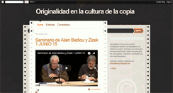 Desktop Screenshot of culturadelacopia.blogspot.com