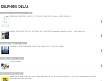Tablet Screenshot of delphinedelas.blogspot.com