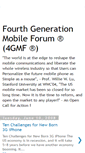Mobile Screenshot of 4gmobile.blogspot.com