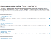 Tablet Screenshot of 4gmobile.blogspot.com