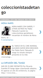 Mobile Screenshot of coleccionistasdetango.blogspot.com