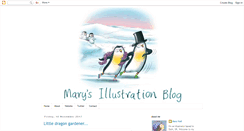 Desktop Screenshot of maryhall-illustration.blogspot.com