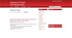Desktop Screenshot of empregos-telecomunicacoes.blogspot.com