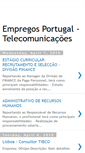 Mobile Screenshot of empregos-telecomunicacoes.blogspot.com