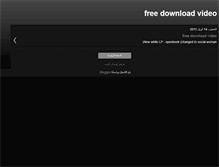 Tablet Screenshot of free-download-video-sex.blogspot.com