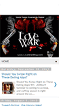 Mobile Screenshot of lovewarblogamerica.blogspot.com