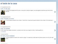 Tablet Screenshot of elbebedelacasa.blogspot.com