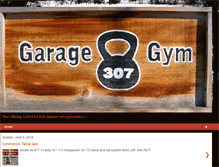 Tablet Screenshot of garagegym307.blogspot.com