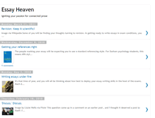 Tablet Screenshot of essayheaven.blogspot.com