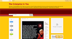 Desktop Screenshot of enterpriseinyou.blogspot.com