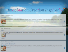 Tablet Screenshot of imaginationandcreationbyolga.blogspot.com