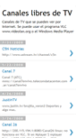 Mobile Screenshot of canaleslibres.blogspot.com