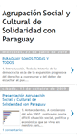 Mobile Screenshot of paraguayosenchile-agrupacion.blogspot.com