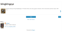 Tablet Screenshot of blingblingeye.blogspot.com