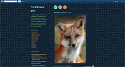 Desktop Screenshot of kitsunes.blogspot.com