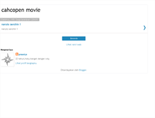 Tablet Screenshot of cahcopenmovie.blogspot.com