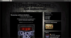 Desktop Screenshot of dronezoneradio.blogspot.com