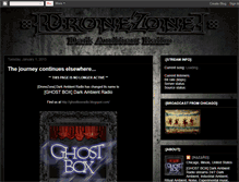 Tablet Screenshot of dronezoneradio.blogspot.com