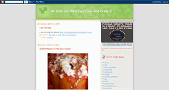 Desktop Screenshot of anirishgirlwhocancookanddrink.blogspot.com