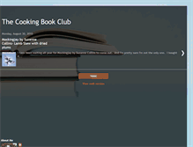 Tablet Screenshot of cookingbookclub.blogspot.com