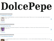 Tablet Screenshot of ildolcepepe.blogspot.com