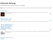 Tablet Screenshot of mishmash-melange.blogspot.com