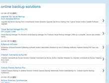 Tablet Screenshot of onlinebackupsolutions.blogspot.com