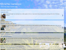 Tablet Screenshot of christ4cameroon.blogspot.com