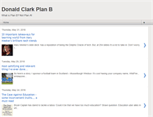 Tablet Screenshot of donaldclarkplanb.blogspot.com