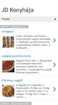Mobile Screenshot of jdkonyha.blogspot.com