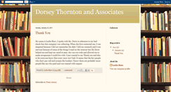 Desktop Screenshot of dorseythornton.blogspot.com