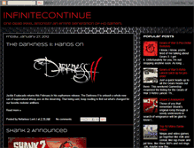 Tablet Screenshot of infinitecontinue.blogspot.com