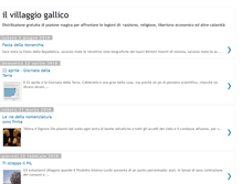 Tablet Screenshot of ilvillaggiogallico.blogspot.com