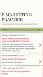 Mobile Screenshot of emarketingpractice.blogspot.com